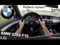 BMW 520d F10 LCi (2015) POV Test Drive + Acceleration 0 - 200 km/h