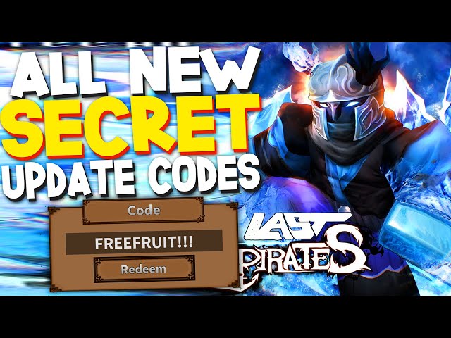 ALL NEW *SECRET* UPDATE 2 CODES in LAST PIRATES CODES