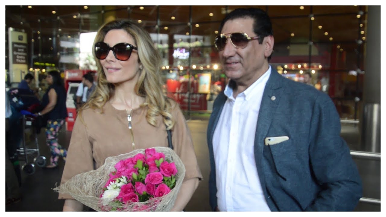 Hollywood Italian Actress Antonella Salvucci Spotted At The International Airport