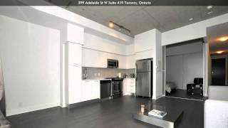 399 Adelaide St W Suite 419, Toronto, Ontario - Virtual Tour