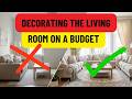✨ Decorating Your Living Room in a Luxurious Way While Spending Less