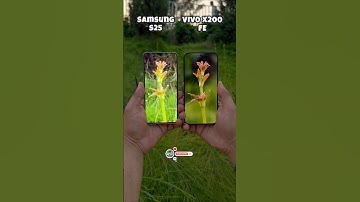 Samsung S25 Vs Vivo X200 FE 10x Zoom Compare