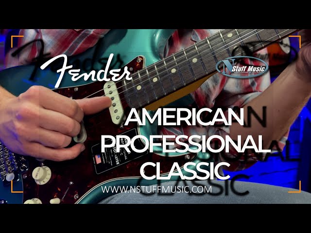 Электрогитара Fender American Professional Classic Stratocaster Faded Sherwood, (Green Metallic)
