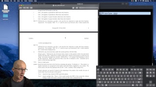 Reading with /usr/bin/less