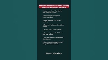 8 Rules for Building Unbreakable Emotional Resilience
