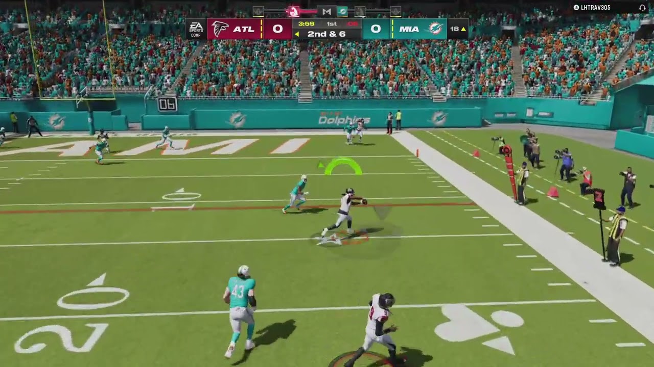 Madden NFL 24 float pass juke score touchdown he quit