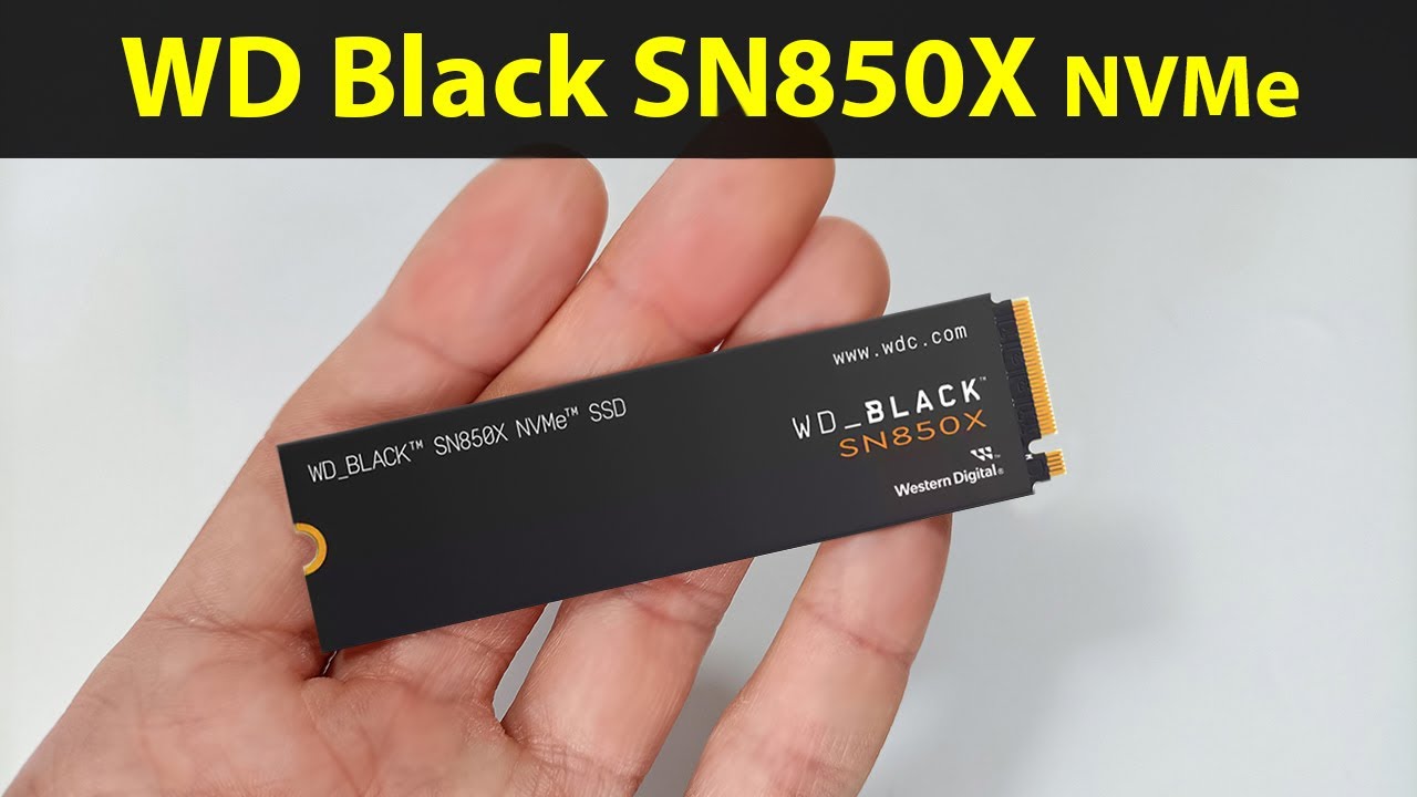 仕様と速度 : SSD WesternDigital WD Black SN850X 4TB M.2 NVMe PCIe 