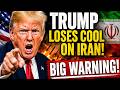 US Iran War Latest News | Trump Warns Iran, Says 'On The Borderline'; Claims Israel Will Follow US