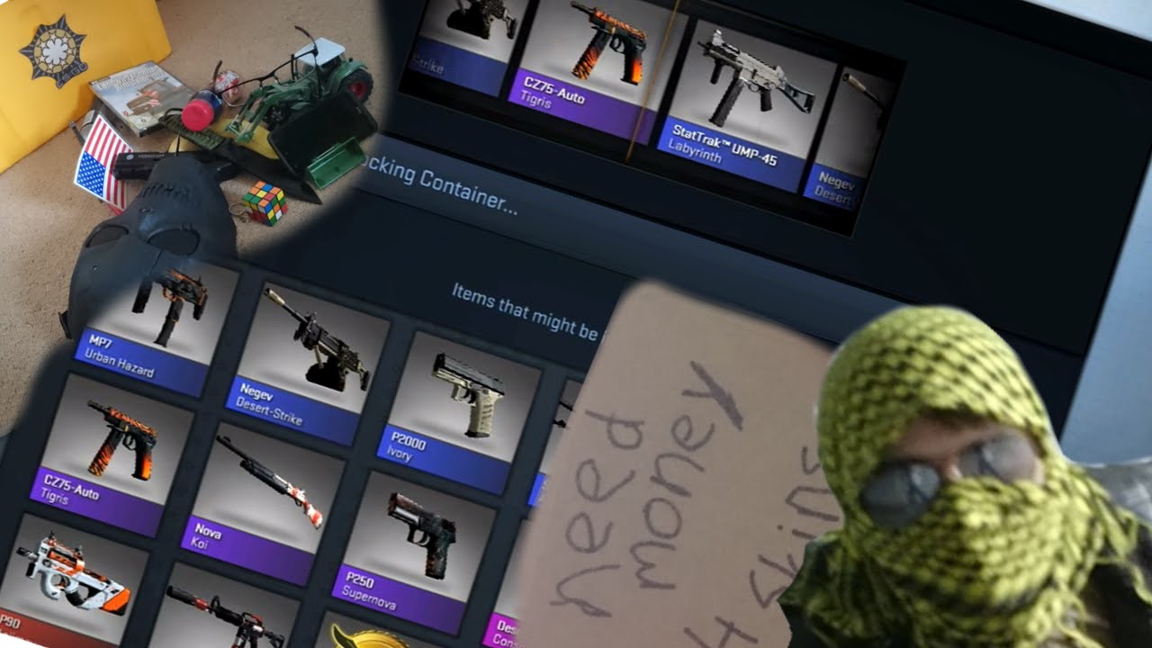CS:GO Real Life Case Opening - YouTube