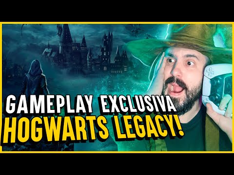 EXCLUSIVO: JOGANDO HOGWARTS LEGACY NO ESCRITÓRIO DA WARNER BROS!