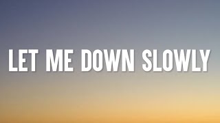 Alec Benjamin - Let Me Down Slowly (Lyrics)