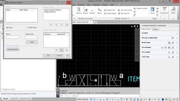 HyDraw CAD 2018 training: SymbolCreation