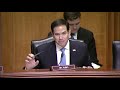 Senator Rubio Delivers Opening Remarks at a Senate Foreign Relations Hearing