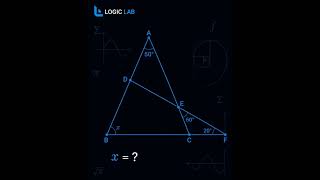 How to Solve For X in This Tricky Geometry Challenge | Logic Lab