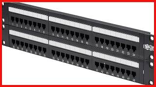 Streamline Your Network With The N252-048 Cat6 Patch Panel