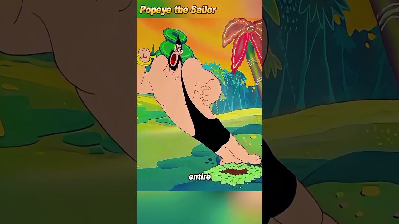 Popeye and Olive's Forest Adventure. #fyp #movie #anime #cartoon