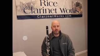 Buffet Hand Selected Clarinets from Rice Clarinet Works