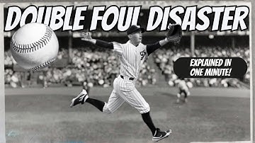 ONGELUKKIGE vrouw geraakt door TWEE foute ballen ⚾🏟️ | Minute History (1957)
