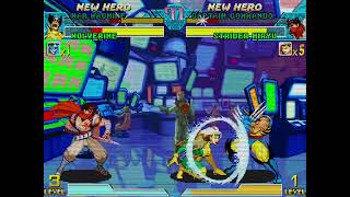 Marvel vs. Capcom - War Machine, Wolverine vs. Captain Commando, Strider Hiryu