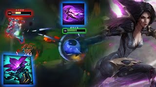 2255lp Kai'sa : INSANE Quadakills with this Build - Engsub