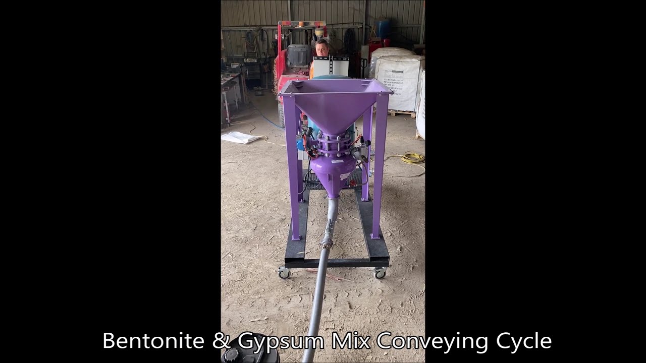 Bentonite & Gypsum Dense Phase Conveying Trials - Filquip