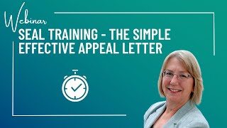 SEAL Training - The Simple Effective Appeal Letter