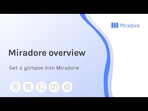 Miradore MDM — Product walkthrough