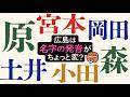 おしゃべり唐あげあげ太くん 「広島の名字」