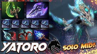 Yatoro Winter Wyvern - SOLO MID - Dota 2 Pro Gameplay [Watch & Learn]