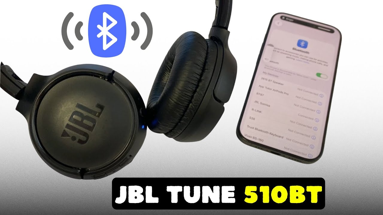 JBL Tune 510BT: Enter Pairing Mode #JBL - YouTube