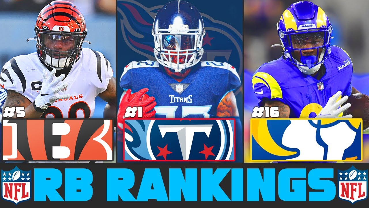Ranking Every NFL Starting Running Back From WORST To FIRST For The
