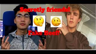 Proof Ricegum and Jake paul are friends (FAKE BEEF)