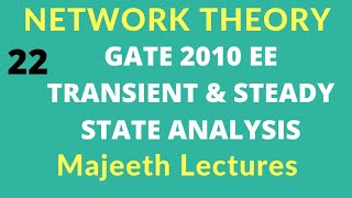 Network Theory GATE 2010 EE Solution Network Theory