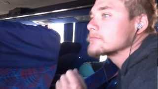 56 - The Bus journey from San Pedro, Chile to Salta, Argentina.