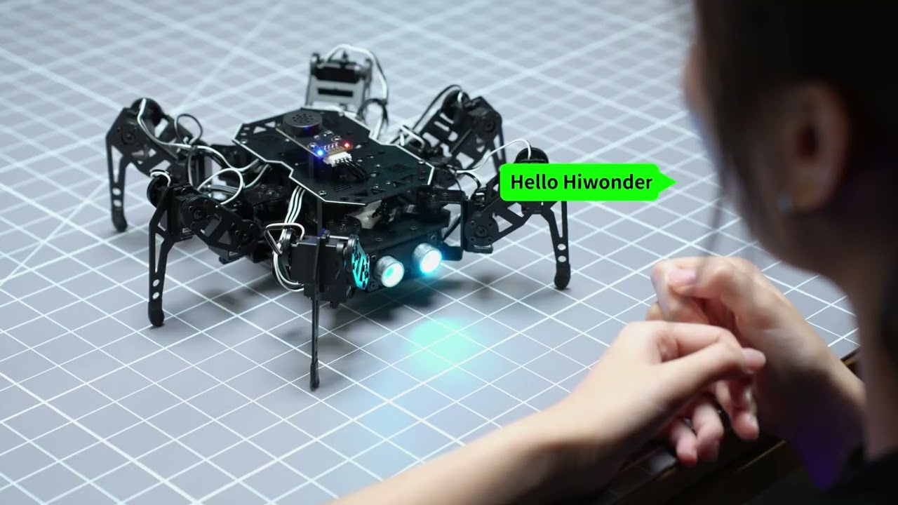 🎯🎤 Ready to Try a Hexapod Robot That Actually Listens to You?