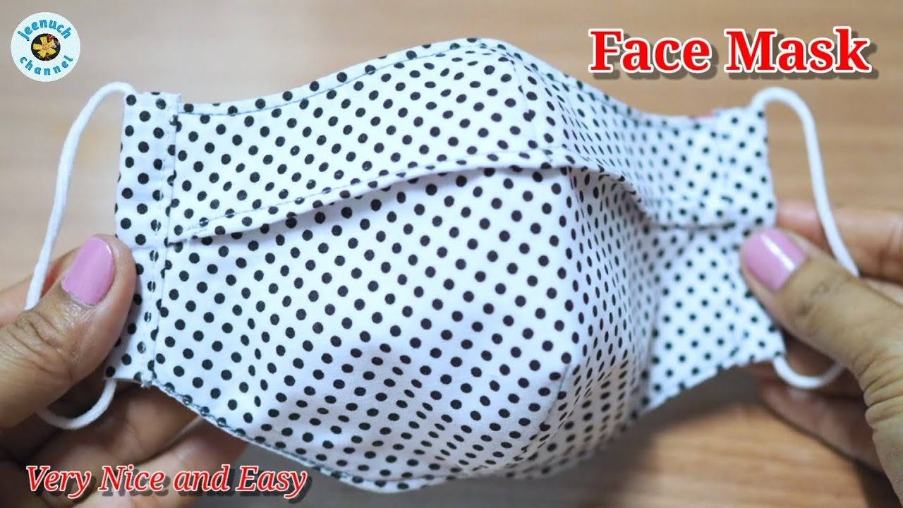 Diy New Face Mask Easy To Make Sewing Tutorial | Fabric Face Mask|How
