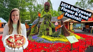 2024 Dollywood Flower & Food Festival (all the favorite foods we tried!)