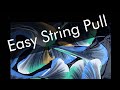 String Pulling Art For Beginners - Colorful String Pull With My Favorite Colors