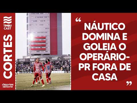 CORTES - NÁUTICO VENCE, CONVENCE e APLICA GOLEADA FORA DE CASA - Série B 2026