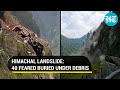 Kinnaur landslide: ITBP rescue on camera; 40 feared trapped; PM Modi assures help