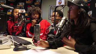 The Kids From 'The Chi' Takes Over WGCI Studio!