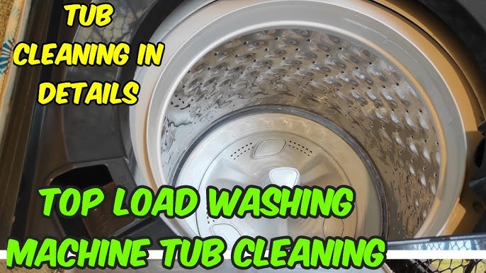 How To Clean a Top Loading Washing Machine 