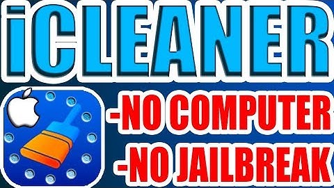 iCLEANER!! iOS JUNK CLEANER!! GAIN EXTRA MEMORY!!