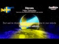 Mns zelmerlw  heroes sweden