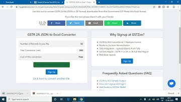 GSTR 2A DUPLICATE INVOICES MERGER[100%FREE]100%WORKING GST WITH IN CLICK AND GST SUMMARY PROVIDE
