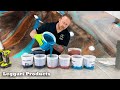 Use Epoxy To Coat Existing Countertops To Make Them Look Like Real Stone Step By Step Explained