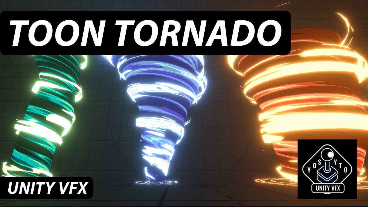 UNITY VFX TOON TORNADO - YouTube