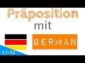 deutsche Präposition - mit - mit Beispielsätzen (Präp.1)
