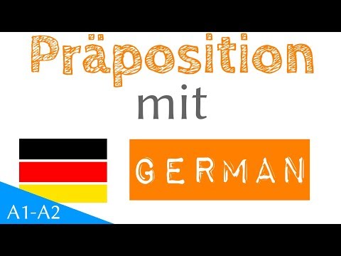 deutsche Präposition - mit - mit Beispielsätzen (Präp.1)