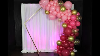 Balloon Garland Review DIY | How To | Tutorial | Valentines Day